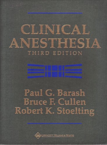 Clinical Anesthesia