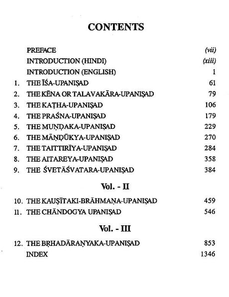 THE UPANISHADS (3 Vol. Set) - Retail Maharaj