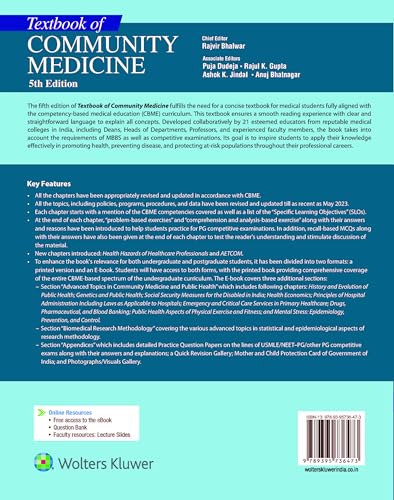 Textbook of Community Medicine, 5ed