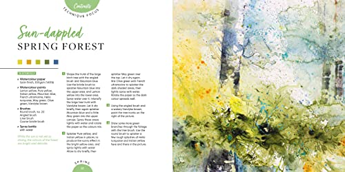 Nature in Watercolour: Expressive Painting Through the Seasons - Retail Maharaj