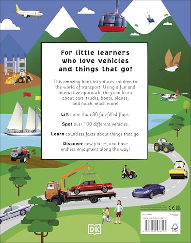 My Very Important Lift-the-Flap Book: Vehicles and Things That Go: With More Than 80 Flaps to Lift