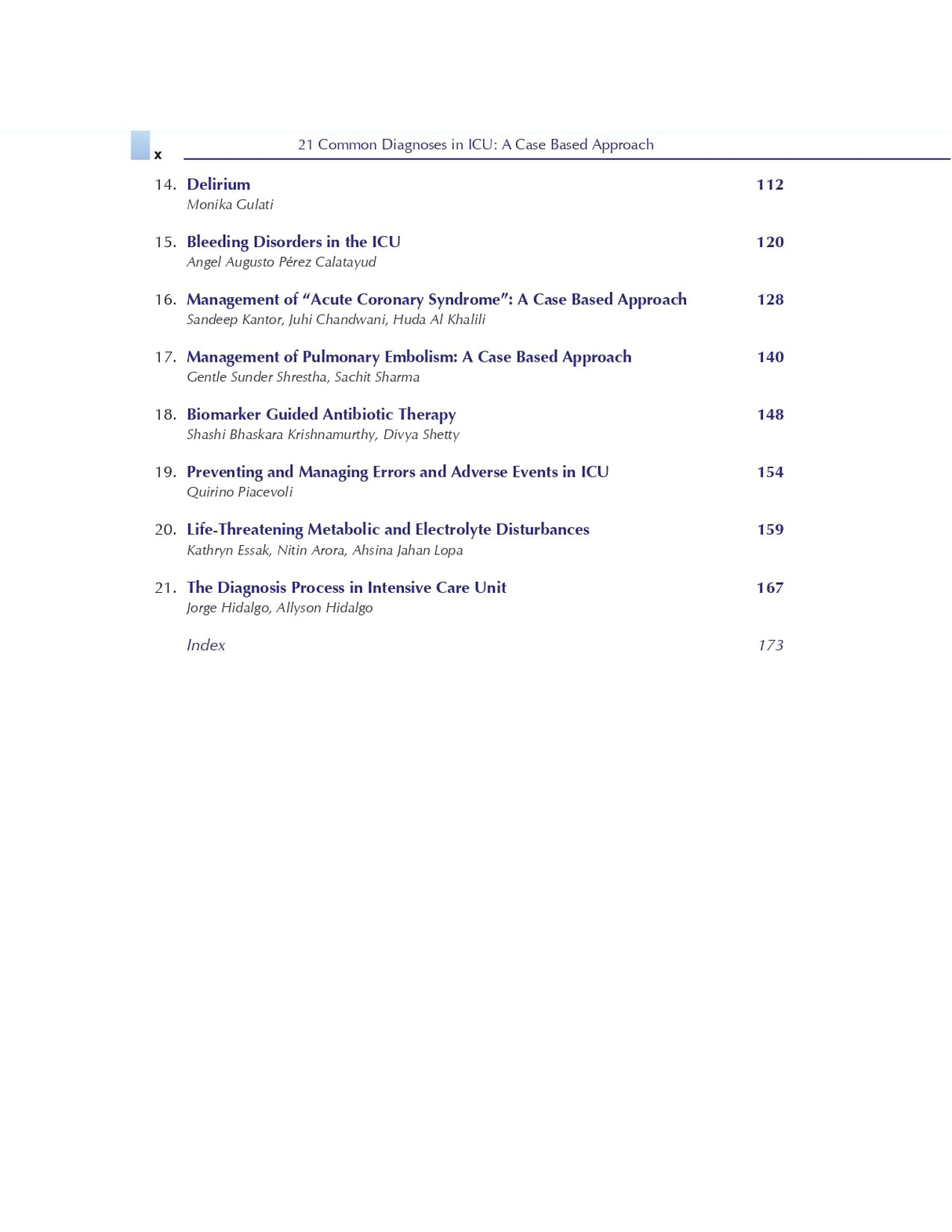 21 Common Diagnoses In Icu A Case Based Approach (Hb 2024) Isccm