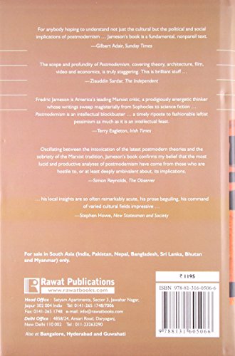 Postmodernism or, the Cultural Logic of Late Capitalism - Retail Maharaj