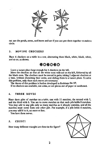 The Moscow Puzzles: 359 Mathematical Recreations (Dover Recreational Math)