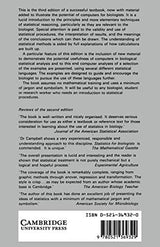 Statistics for Biologists