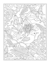Creative Haven Tropical Wonders Coloring Book