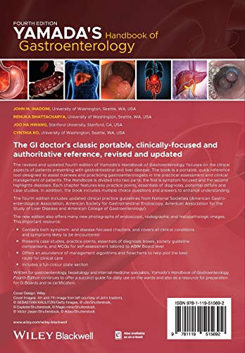 Yamada'S Handbook Of Gastroenterology