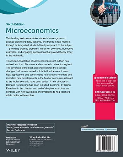 Microeconomics, 6ed, An Indian Adaptation - Retail Maharaj