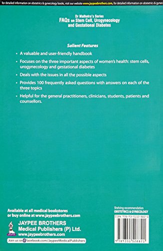 DR MALHOTRA'S SERIES FAQS ON STEM CELL, UROGYNECOLOGY AND GESTATIONAL DIABETES VOL.2