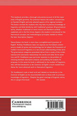 Introduction to the Grammar of English (Cambridge Textbooks in Linguistics)