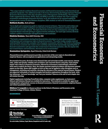 Financial Economics and Econometrics