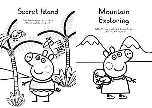 Peppa Pig: Peppa's Bumper Colouring Book: Official Colouring Book