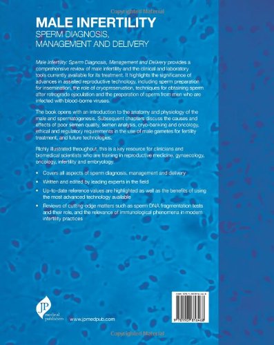 MALE INFERTILITY SPERM DIAGNOSIS MANAGEMENT AND DELIVERY