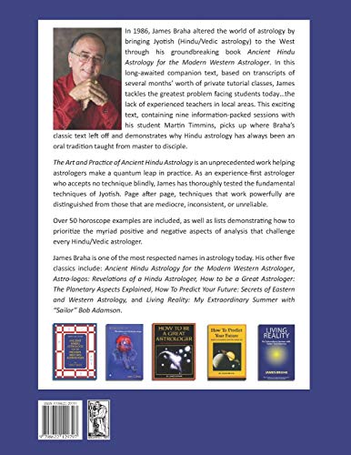 The Art and Practive of Ancient Hindu Astrology [English] By James Braha - Retail Maharaj