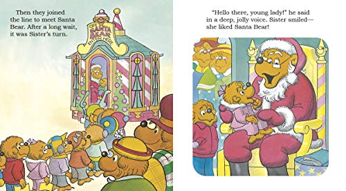 Santa Bear (The Berenstain Bears): A Christmas Board Book for Kids and Toddlers