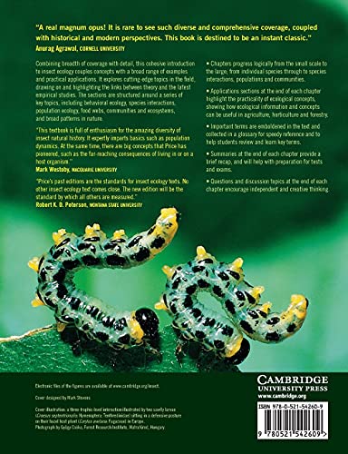 Insect Ecology: Behavior, Populations and Communities