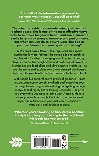 The Plant-Based Power Plan: Increase Strength, Boost Energy, Perform at Your Best - Retail Maharaj