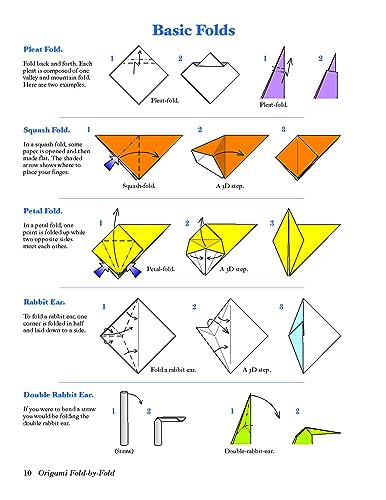 Origami Fold-by-Fold: Building Skills One Step at a Time from Beginner to Advanced