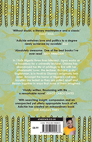 Half of a Yellow Sun [Paperback] Ngozi Adichie, Chimamanda