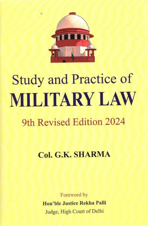 Study and Practice of MILITARY LAW (9th Revised Edition 2024) - Retail Maharaj