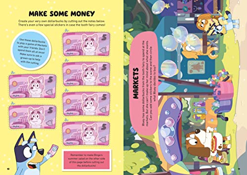 Bluey: Bluey and Friends: A Sticker Activity Book