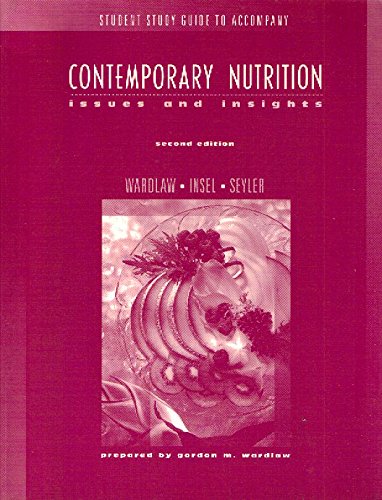 Study Guide (Contemporary Nutrition)