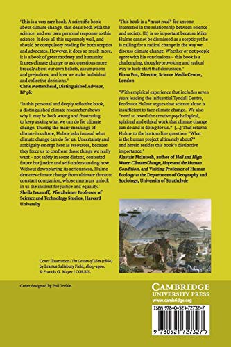 Why We Disagree about Climate Change