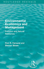 Environmental Economics and Management (Routledge Revivals): Pollution and Natural Resources - Retail Maharaj
