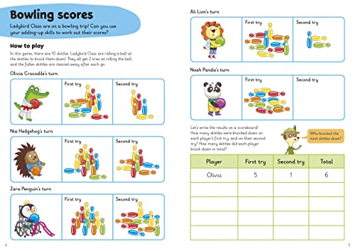 Maths Problem-Solving: A Learn with Ladybird Activity Book 5-7 years: Ideal for home learning (KS1)
