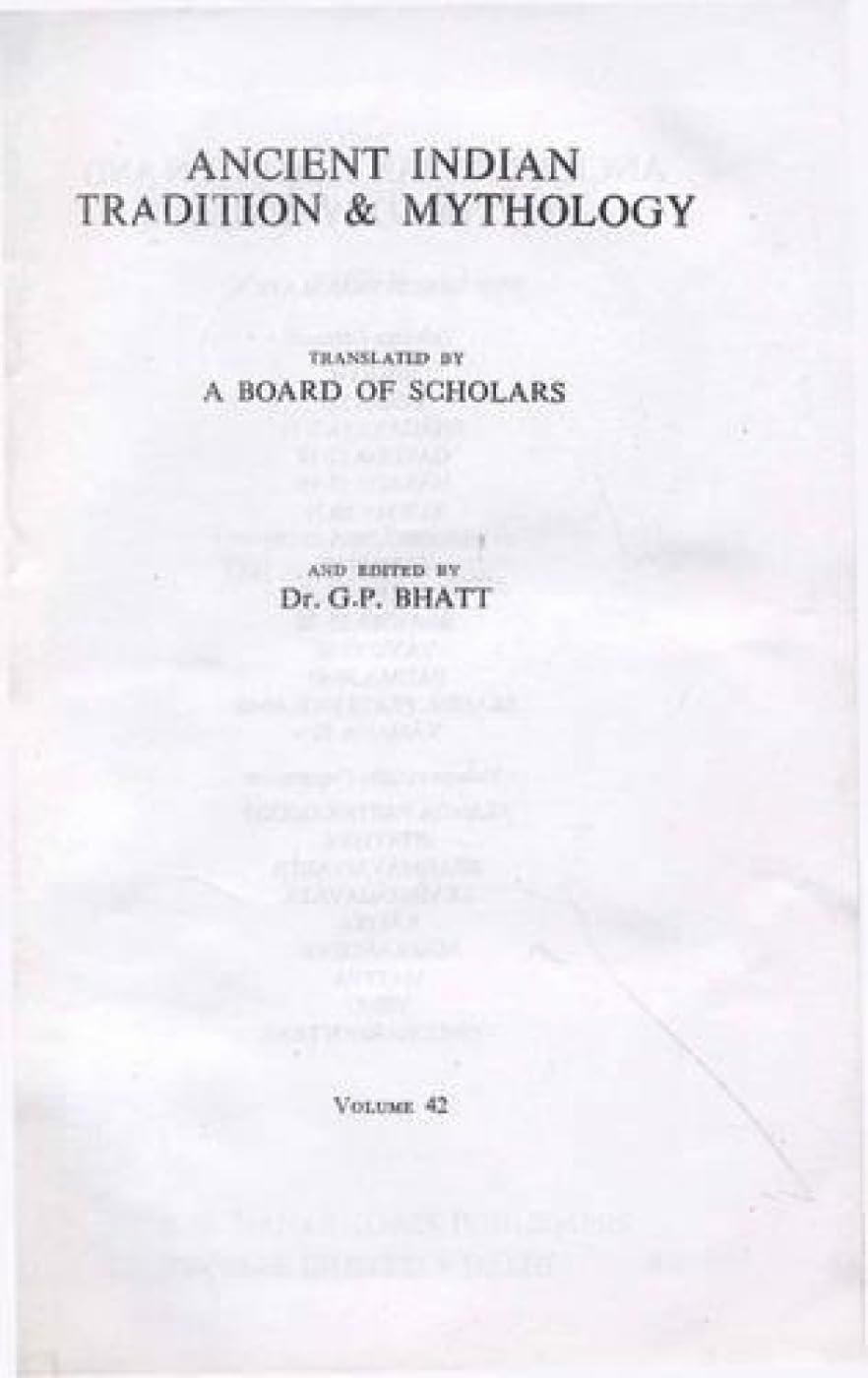 Padma Purana - Part 4: Ancient Indian Tradition and Mythology - Vol. 42: v. 42, Pt. 4 (Ancient Indian Tradition and Mythology, v. 42, Pt. 4) - Retail Maharaj