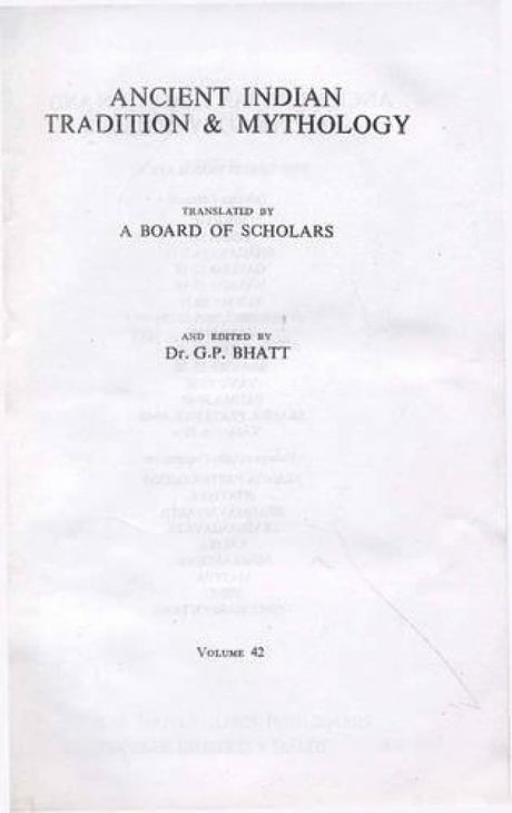 Padma Purana - Part 4: Ancient Indian Tradition and Mythology - Vol. 42: v. 42, Pt. 4 (Ancient Indian Tradition and Mythology, v. 42, Pt. 4) - Retail Maharaj