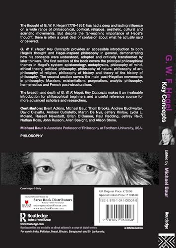 G. W. F. Hegel:Key Concepts - Retail Maharaj