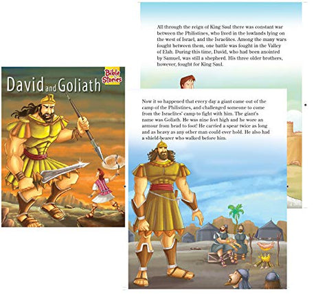 Set of 10 Bible Stories Picture Books for 3+ Year Old Children I - Retail Maharaj