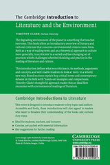The Cambridge Introduction to Literature and the Environment (Cambridge Introductions to Literature)