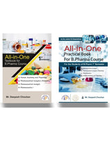 All-in-One Textbook and Practical Book for B.Pharma Course - Retail Maharaj