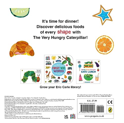 The Very Hungry Caterpillar Eats Dinner: A shapes book