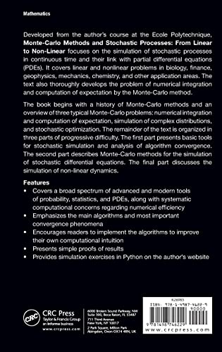 Monte-Carlo Methods and Stochastic Processes - Retail Maharaj