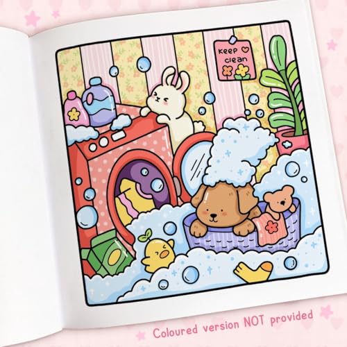 Cozy Cuties: A Cute and Comfy Colouring Book for All Ages (Coco Wyo)
