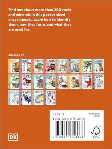 Pocket Eyewitness Rocks and Minerals - Retail Maharaj