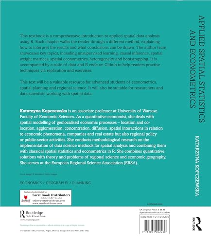 Applied Spatial Statistics and Econometrics:Data Analysis in R - Retail Maharaj