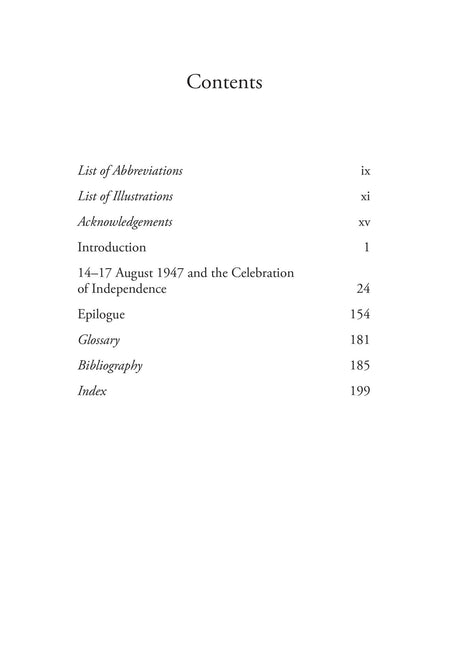 Primus Books - Freedom and Partition: Momentous Events of 14-17 August 1947 in India and Pakistan - Retail Maharaj