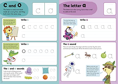 Letters: A Learn with Ladybird Wipe-Clean Activity Book 3-5 years: Ideal for home learning (EYFS)