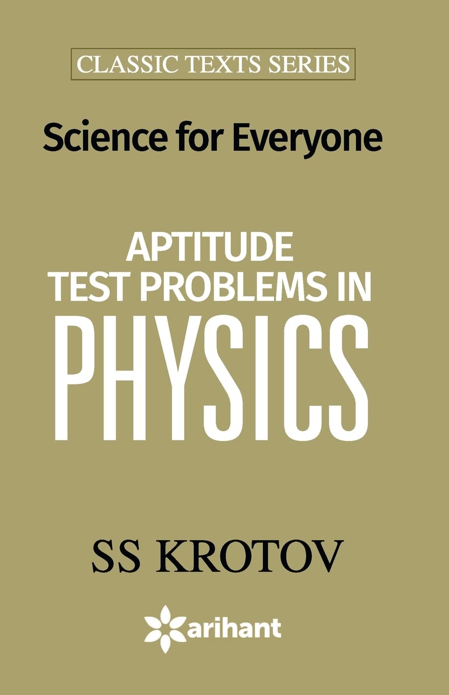 Aptitude Test Problems in Physics - Retail Maharaj