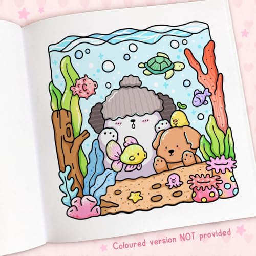 Cozy Cuties: A Cute and Comfy Colouring Book for All Ages (Coco Wyo)