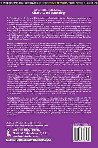 DASGUPTA'S RECENT ADVANCES IN OBSTETRICS AND GYNECOLOGY (VOLUME 11)