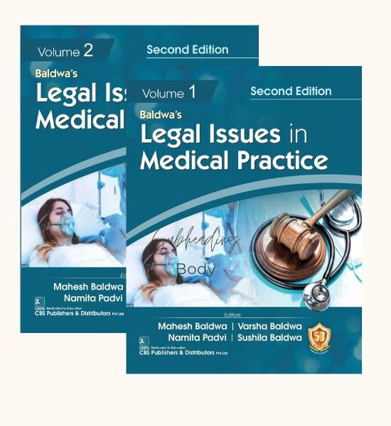 LEGAL ISSUES IN MEDICAL PRACTICE, 2/E, VOLUMES 1 AND 2 SET - 2024