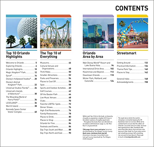 DK Eyewitness Top 10 Orlando (Pocket Travel Guide)