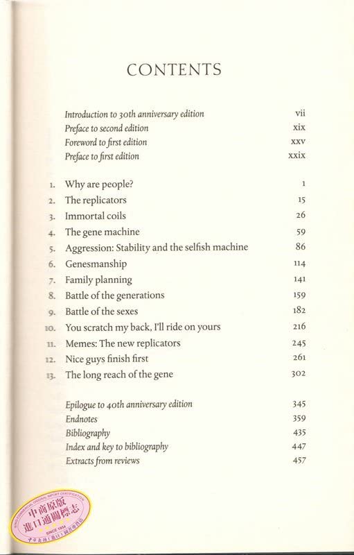 The Selfish Gene - 4th Edition | Popular Science Trade Book