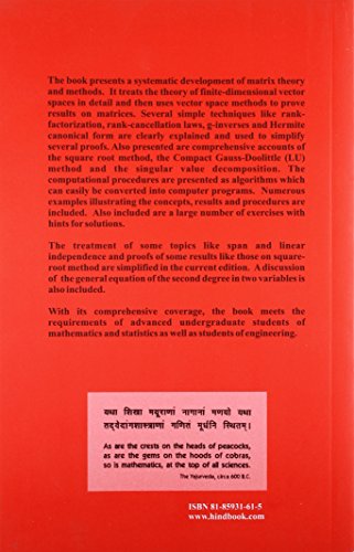 Linear Algebra (Second Edition) - Retail Maharaj