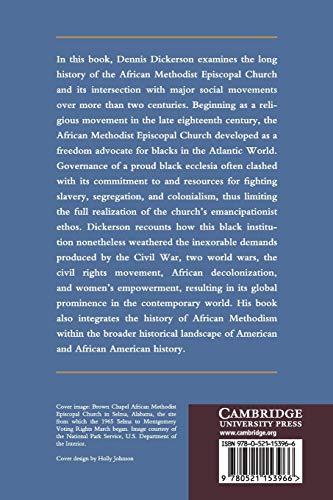 The African Methodist Episcopal Church: A History